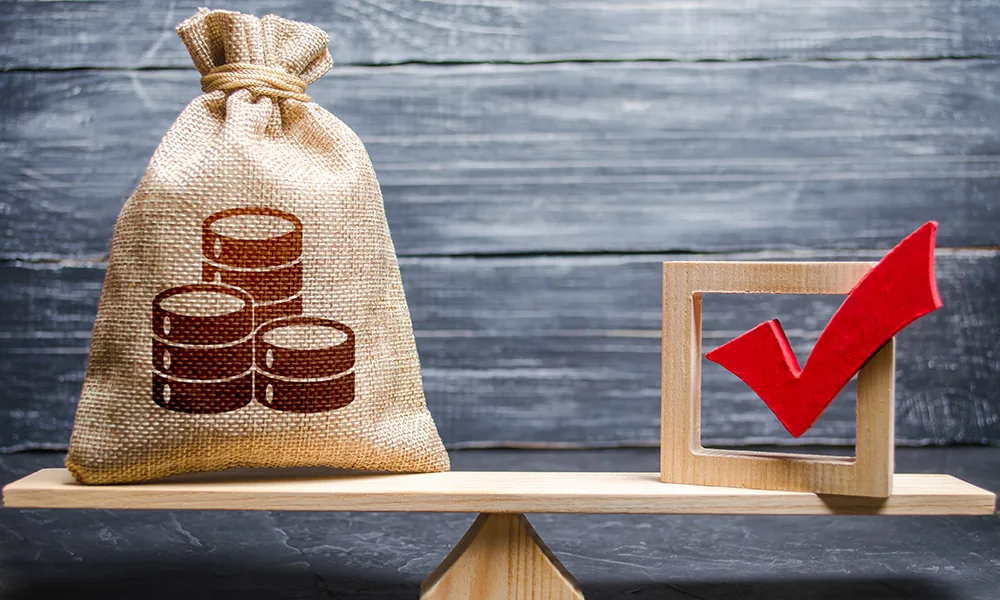 Beg wang diimbangi tanda semak merah yang melambangkan daya tahan perbankan dan keyakinan modal
