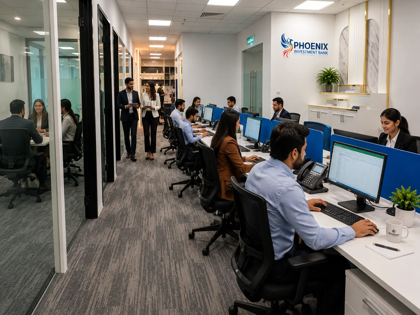 Pejabat operasi perbankan koresponden Phoenix
